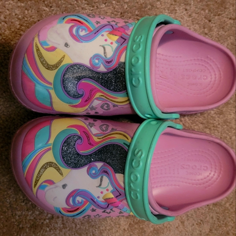 Unicorn Crocs